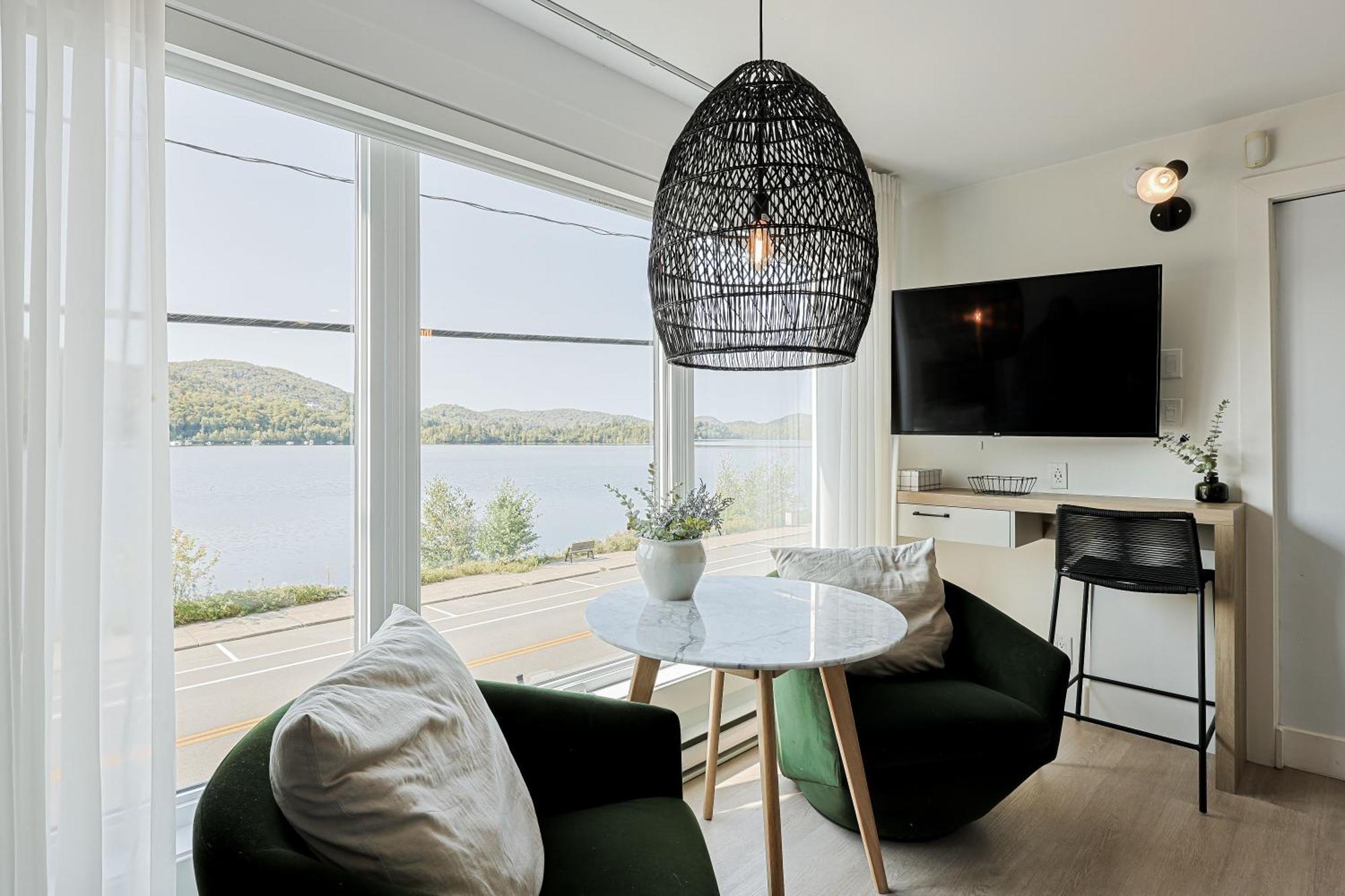 Les Lofts Du Lac Des Sables By Gestion Elite Sainte-Agathe-des-Monts Exterior foto