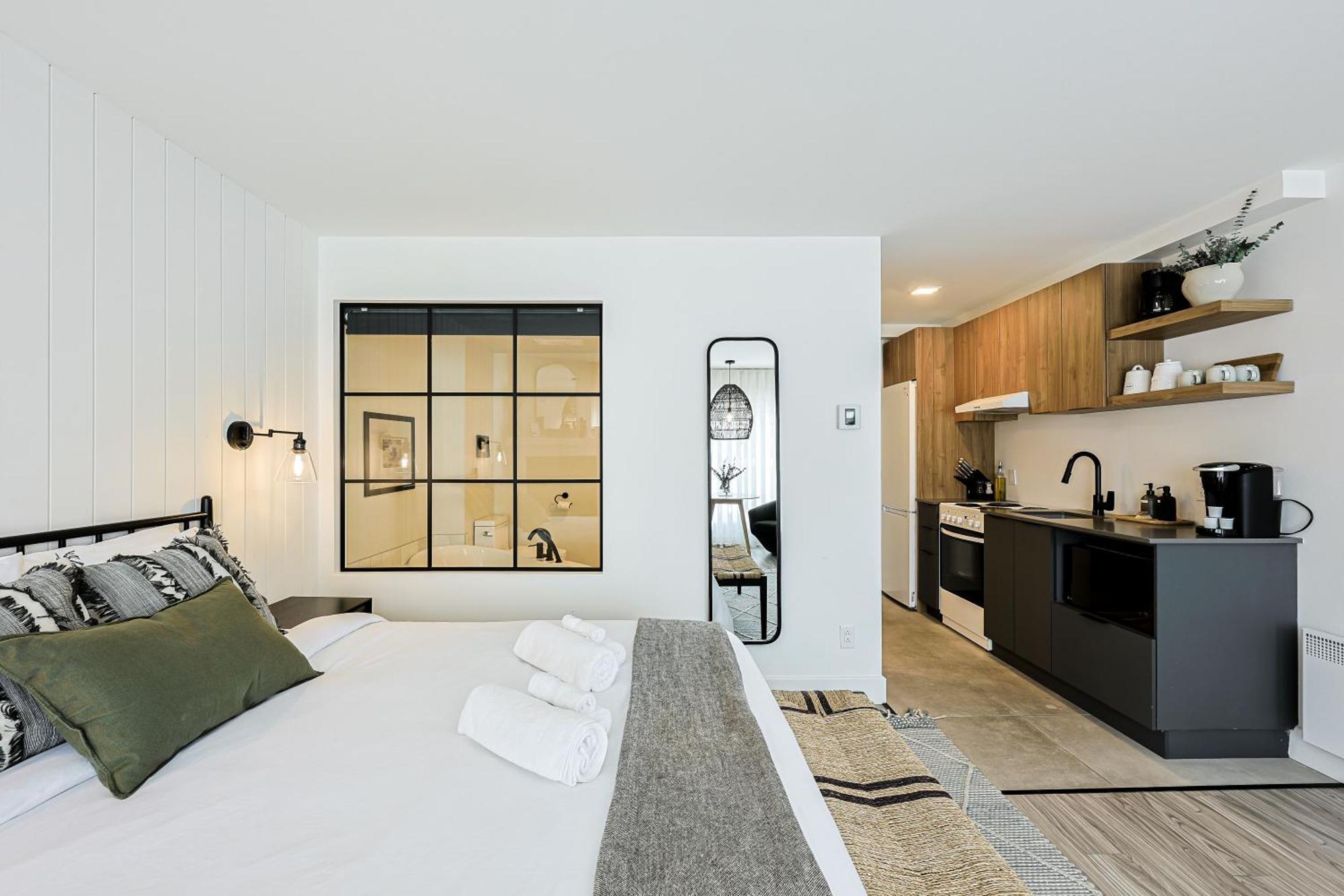 Les Lofts Du Lac Des Sables By Gestion Elite Sainte-Agathe-des-Monts Exterior foto