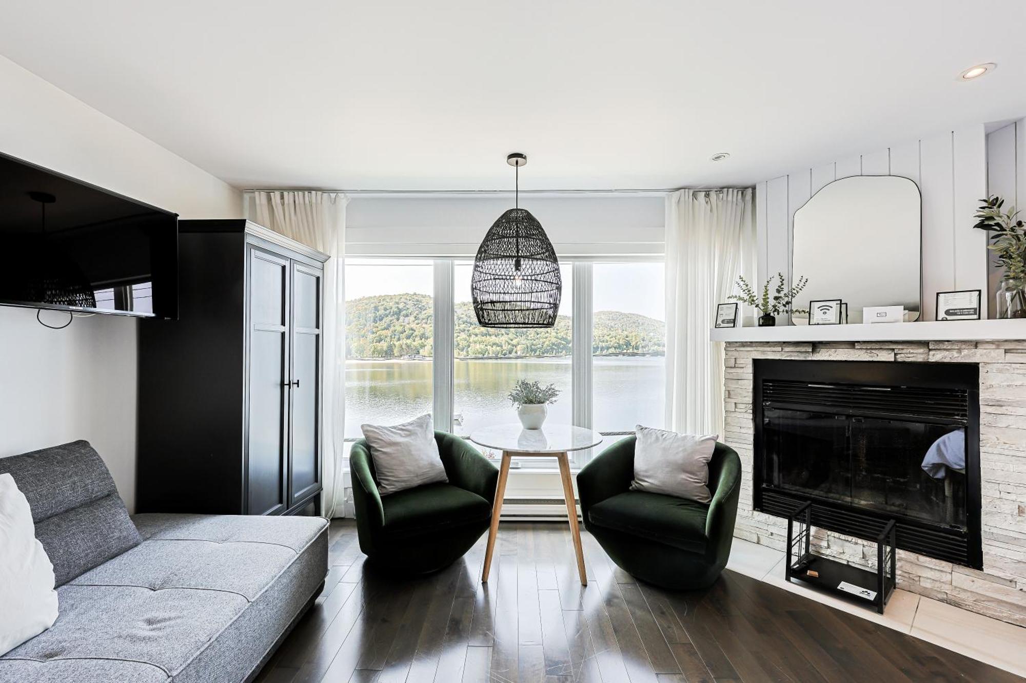 Les Lofts Du Lac Des Sables By Gestion Elite Sainte-Agathe-des-Monts Exterior foto