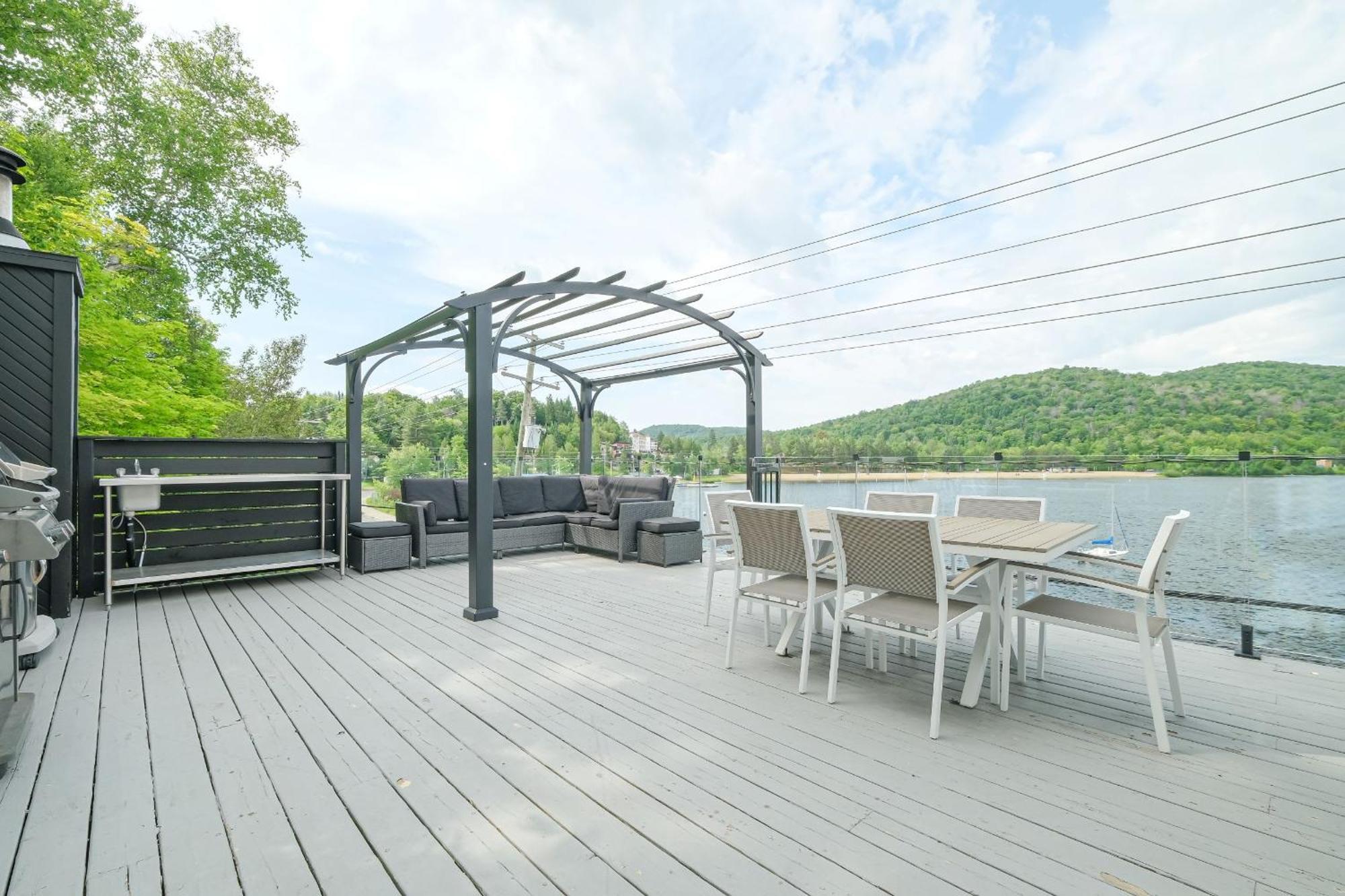 Les Lofts Du Lac Des Sables By Gestion Elite Sainte-Agathe-des-Monts Exterior foto
