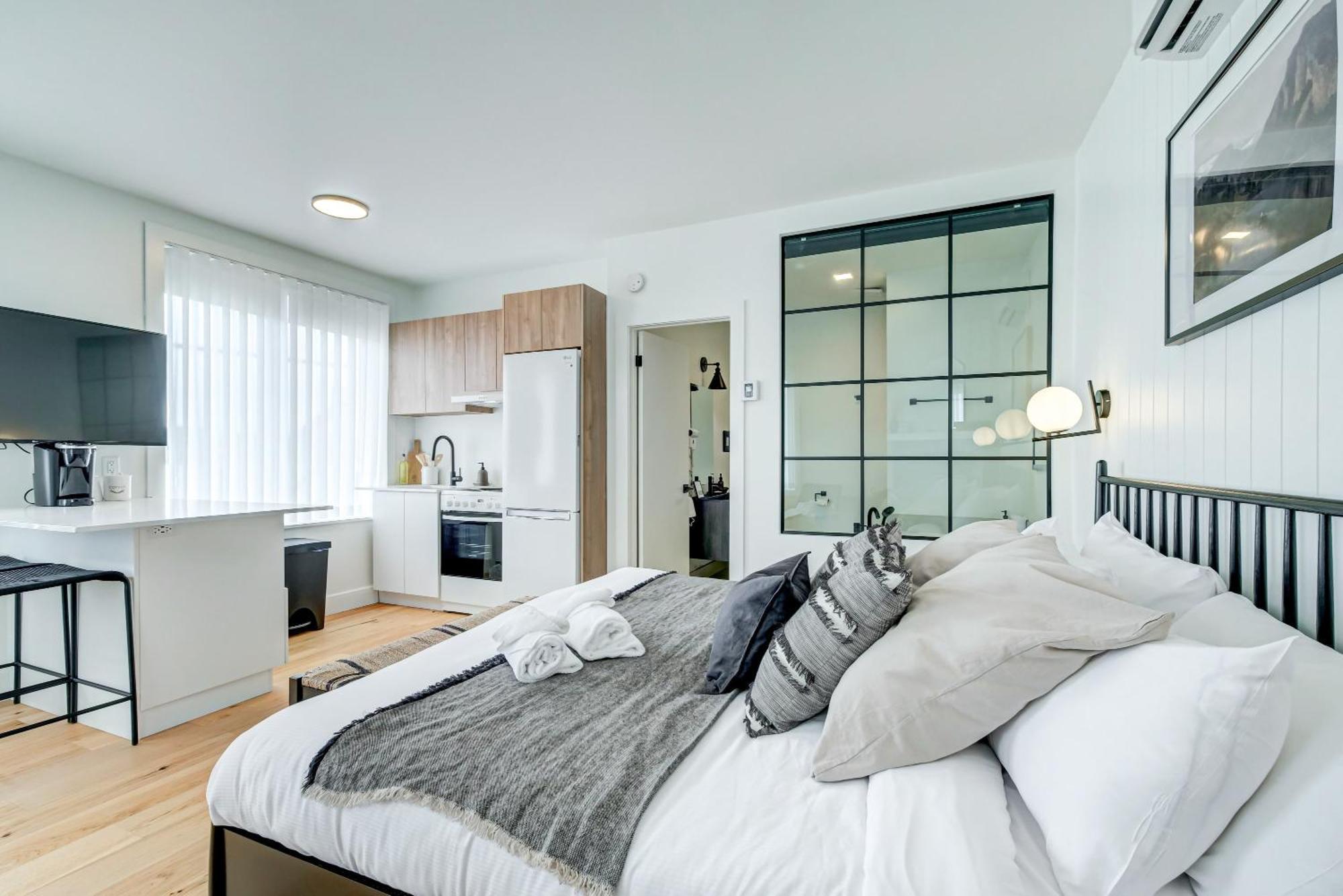 Les Lofts Du Lac Des Sables By Gestion Elite Sainte-Agathe-des-Monts Exterior foto